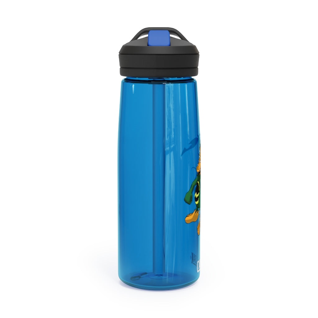 Ledino CamelBak Eddy® Water Bottle in 20oz and 25oz sizes, showcasing its durable Tritan™ material and spill-proof design.