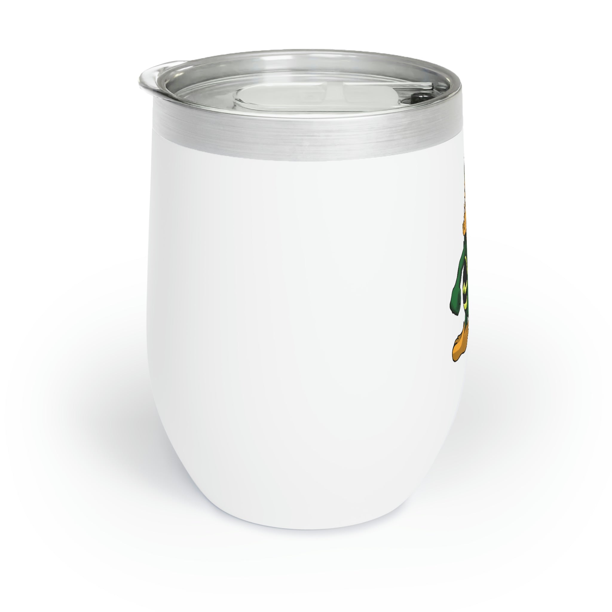 Ledino Chill Wine Tumbler in stainless steel with a customizable design, perfect for enjoying wine at the ideal temperature.