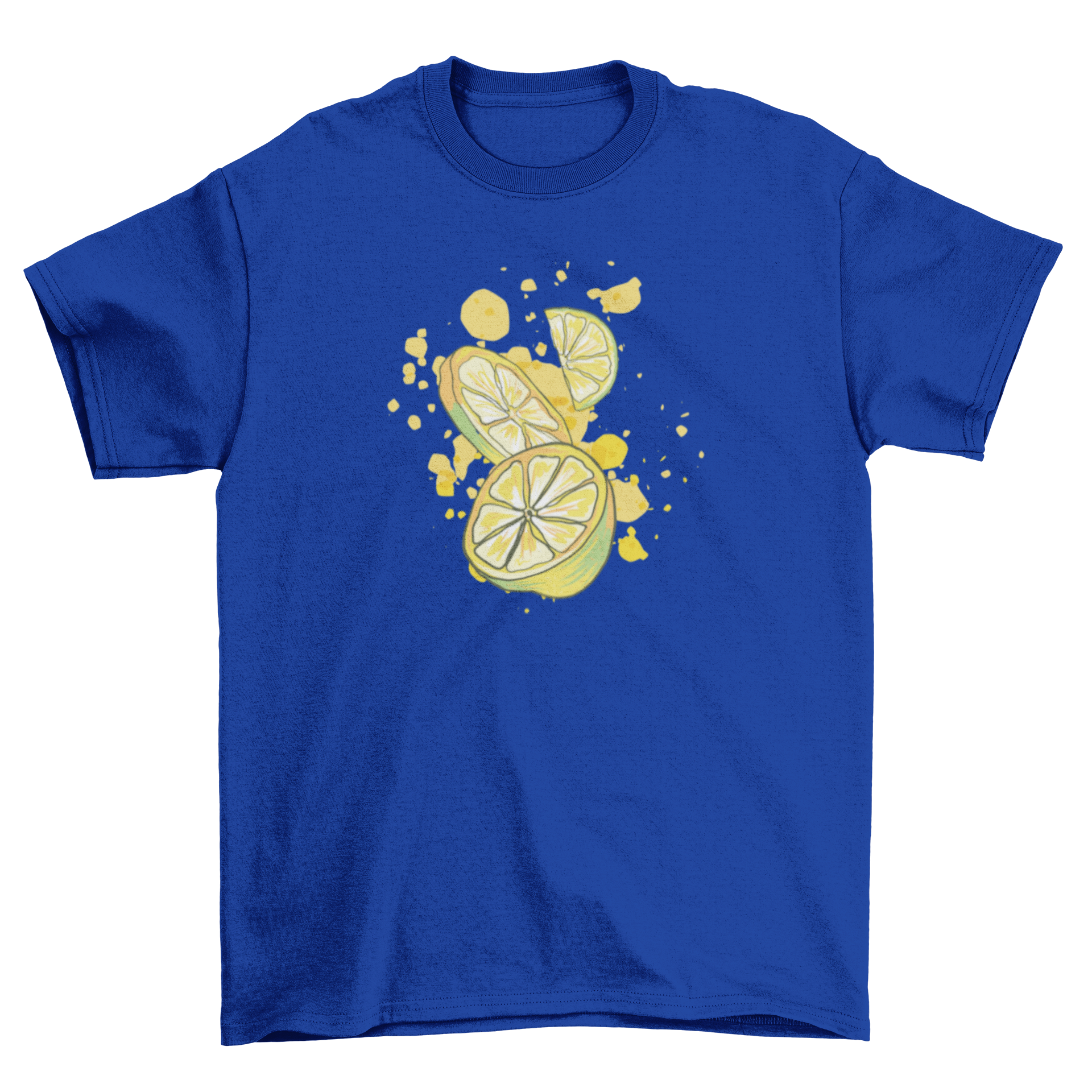 Lemon Lime T-Shirt featuring vibrant citrus fruit design, perfect for summer wear.