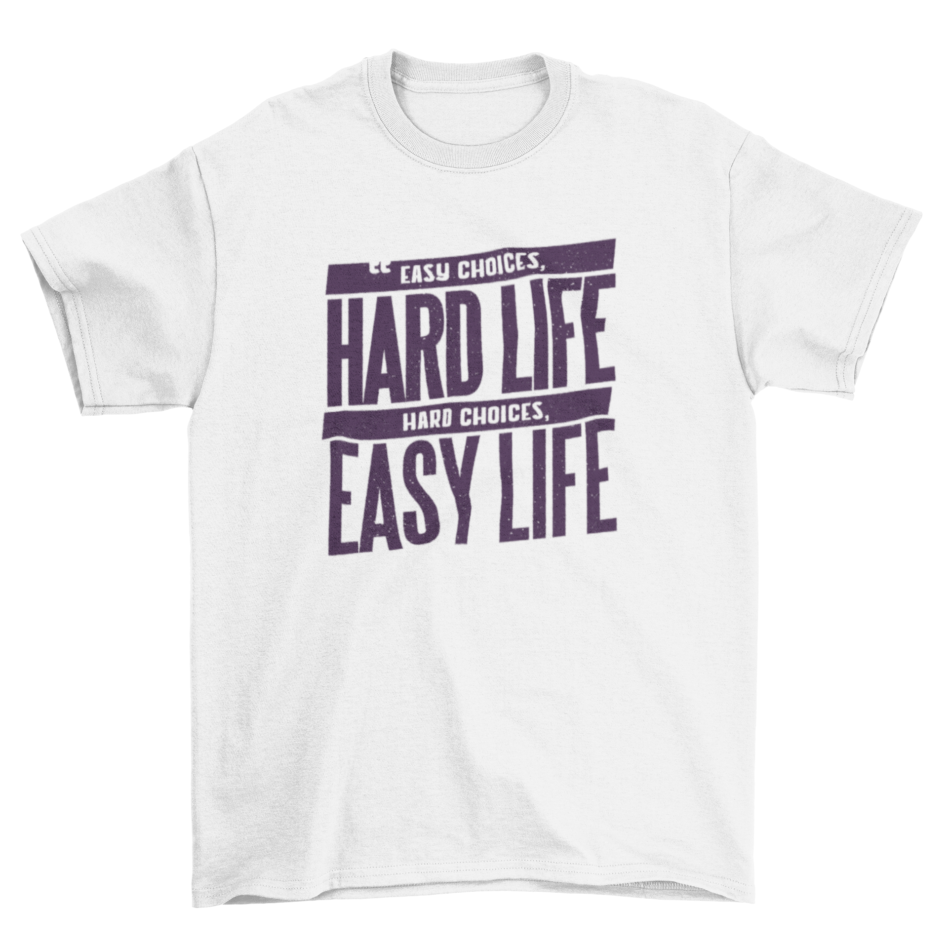 Life Choices T-Shirt featuring a motivational quote by Jerzy Gregorek, designed for comfort and style.