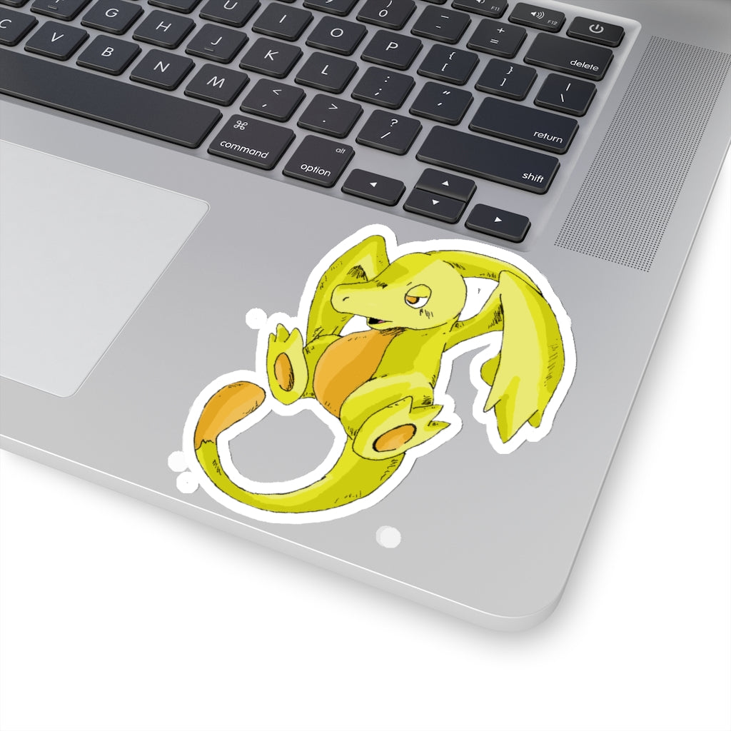 Lighender Kiss-Cut Stickers showcasing various custom shapes and sizes on a clean background.