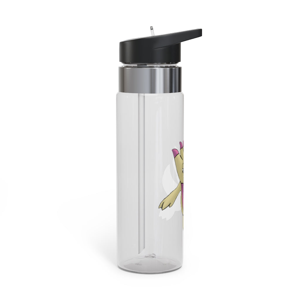 Liloon Kensington Tritan™ Sport Bottle in vibrant color with a carabiner hook, showcasing its sleek design and spill-resistant lid.