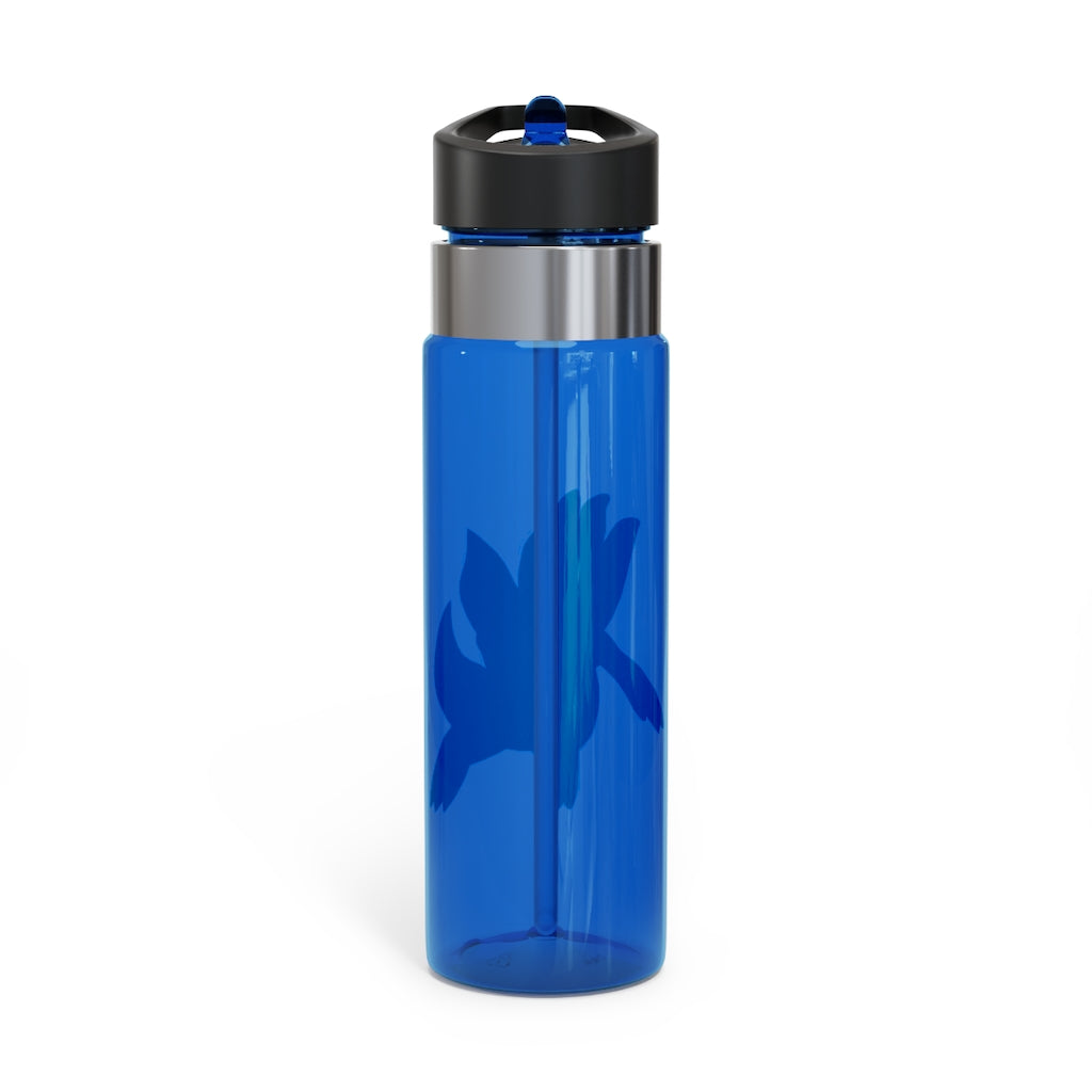 Liloon Kensington Tritan™ Sport Bottle in vibrant color with a carabiner hook, showcasing its sleek design and spill-resistant lid.