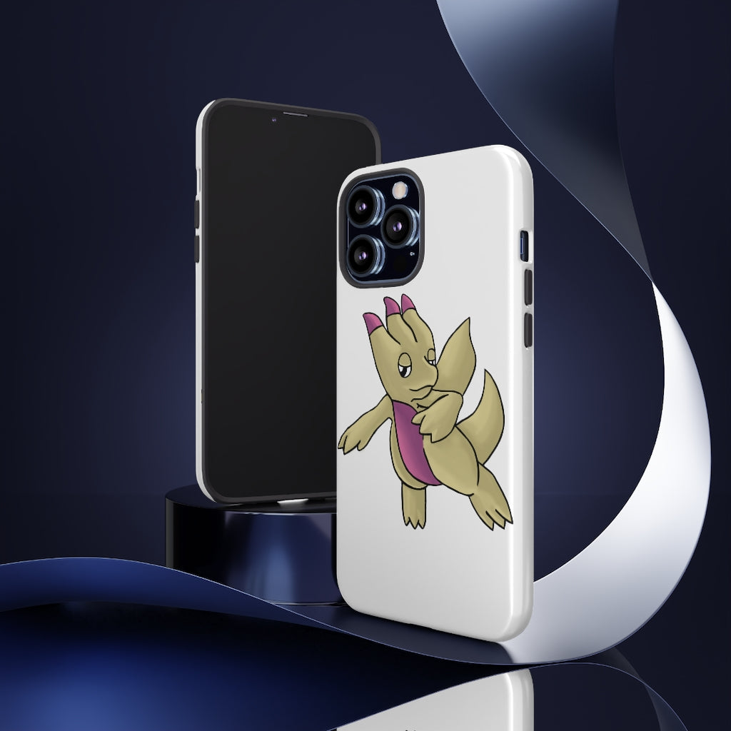 Liloon Tough Case featuring a vibrant design with impact-resistant polycarbonate shell and TPU liner for enhanced protection.