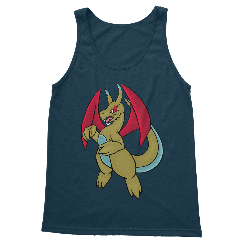 Liloongoga Classic Adult Vest Top in various colors, showcasing its unisex design and high-quality fabric.