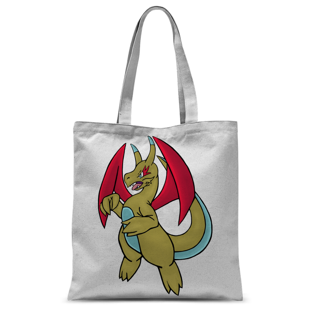 Liloongoga Classic Sublimation Tote Bag in a stylish design, showcasing its spacious size and customizable front and rear.