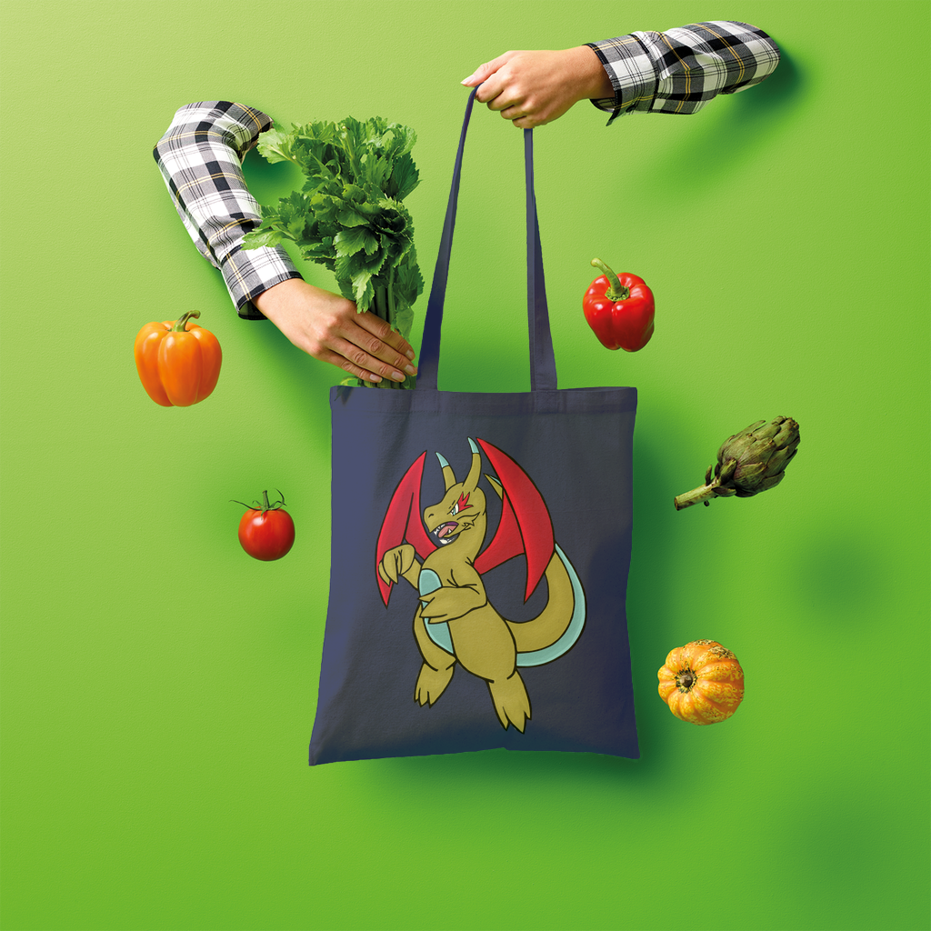 Liloongoga Shopper Tote Bag made of 100% cotton, featuring a spacious design and shoulder strap, ideal for eco-friendly shopping.