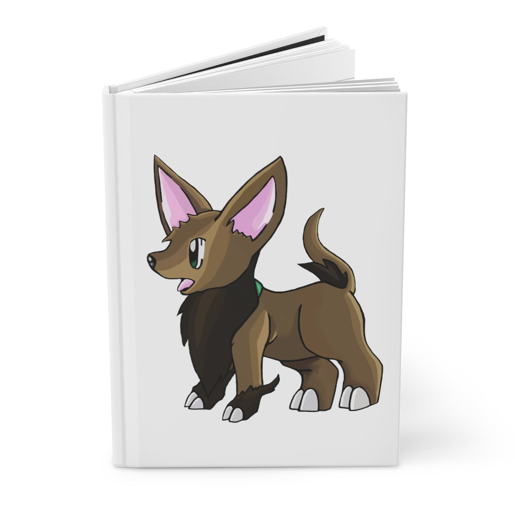 Lipgirl Hardcover Journal Matte with customizable covers, featuring a stylish matte finish and lined pages.