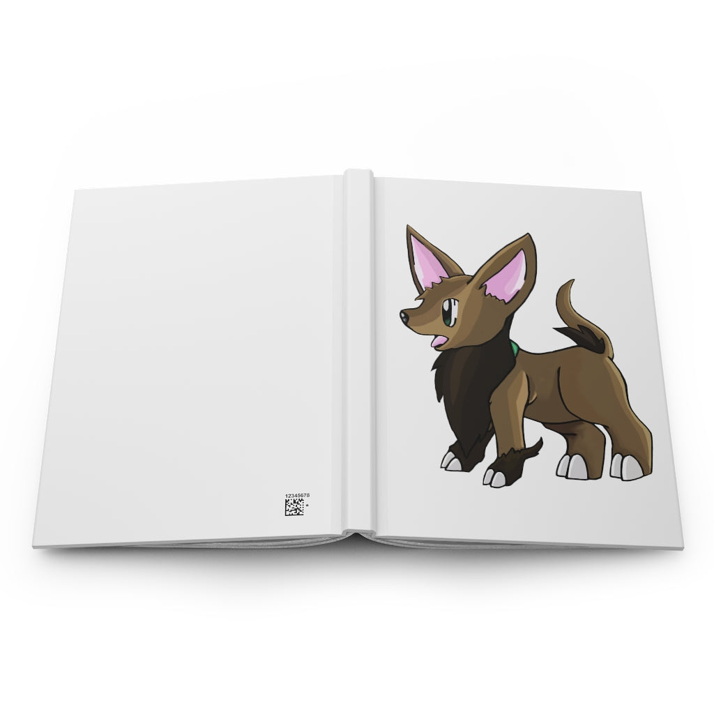 Lipgirl Hardcover Journal Matte with customizable covers, featuring a stylish matte finish and lined pages.