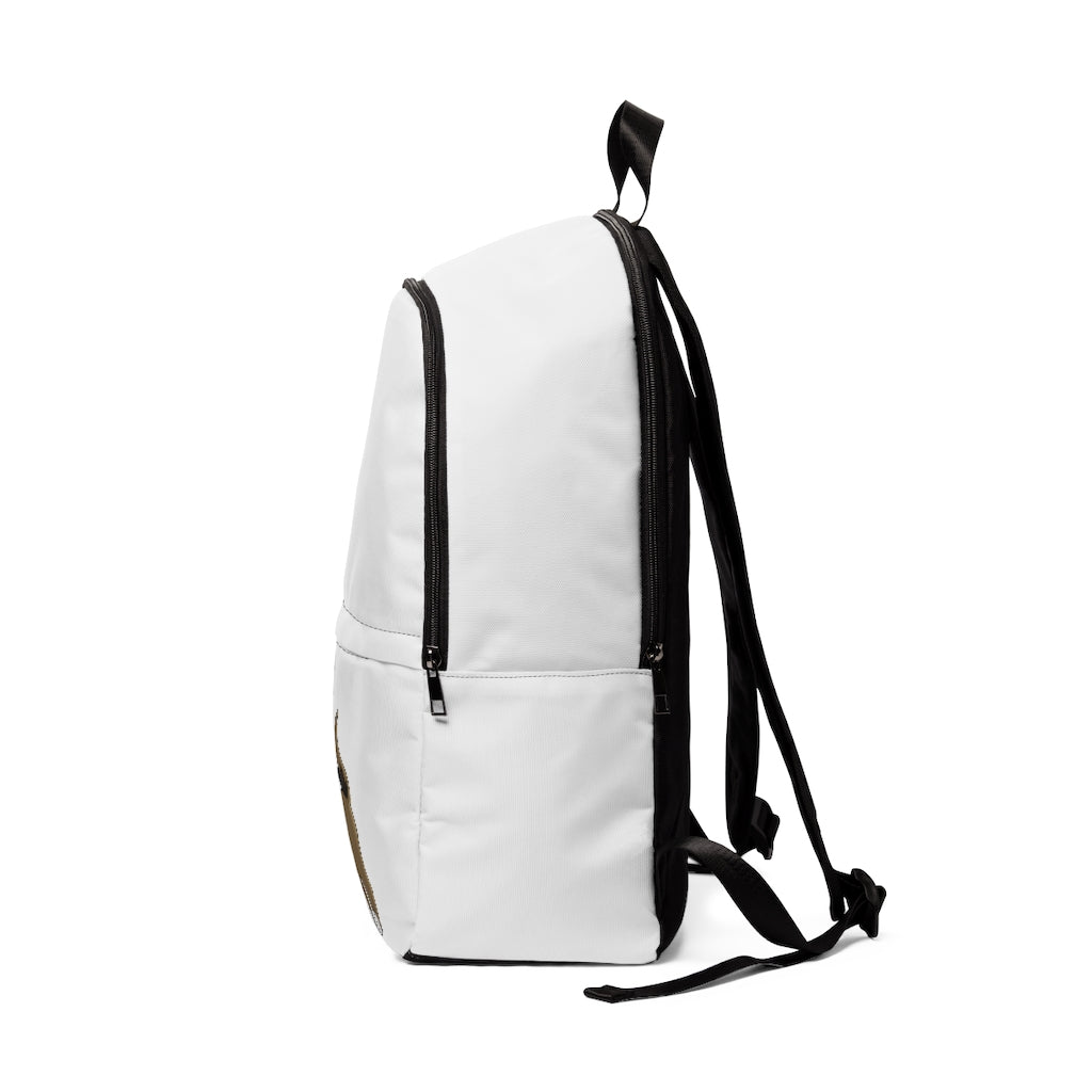 Lipgirl Unisex Fabric Backpack in various colors, showcasing its lightweight and waterproof design, padded back panel, and adjustable shoulder straps.