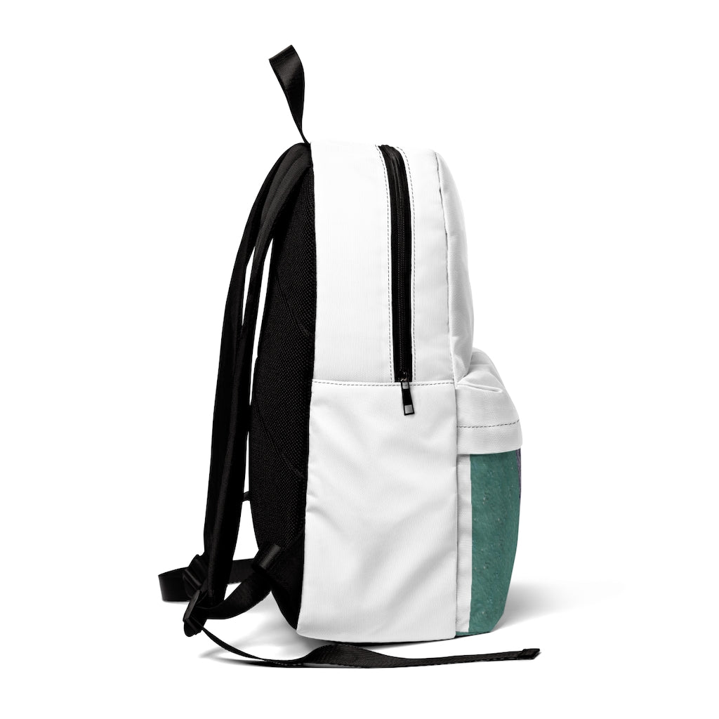 Lizard Unisex Classic Backpack in vibrant colors, showcasing adjustable straps and durable nylon material.