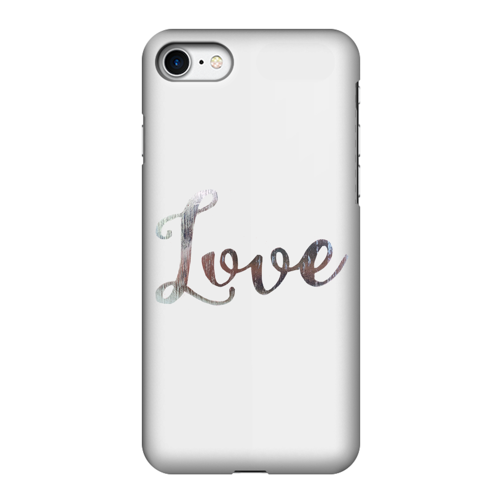 Love Fully Printed Tough Phone Case featuring vibrant designs and dual-layer protection for smartphones.