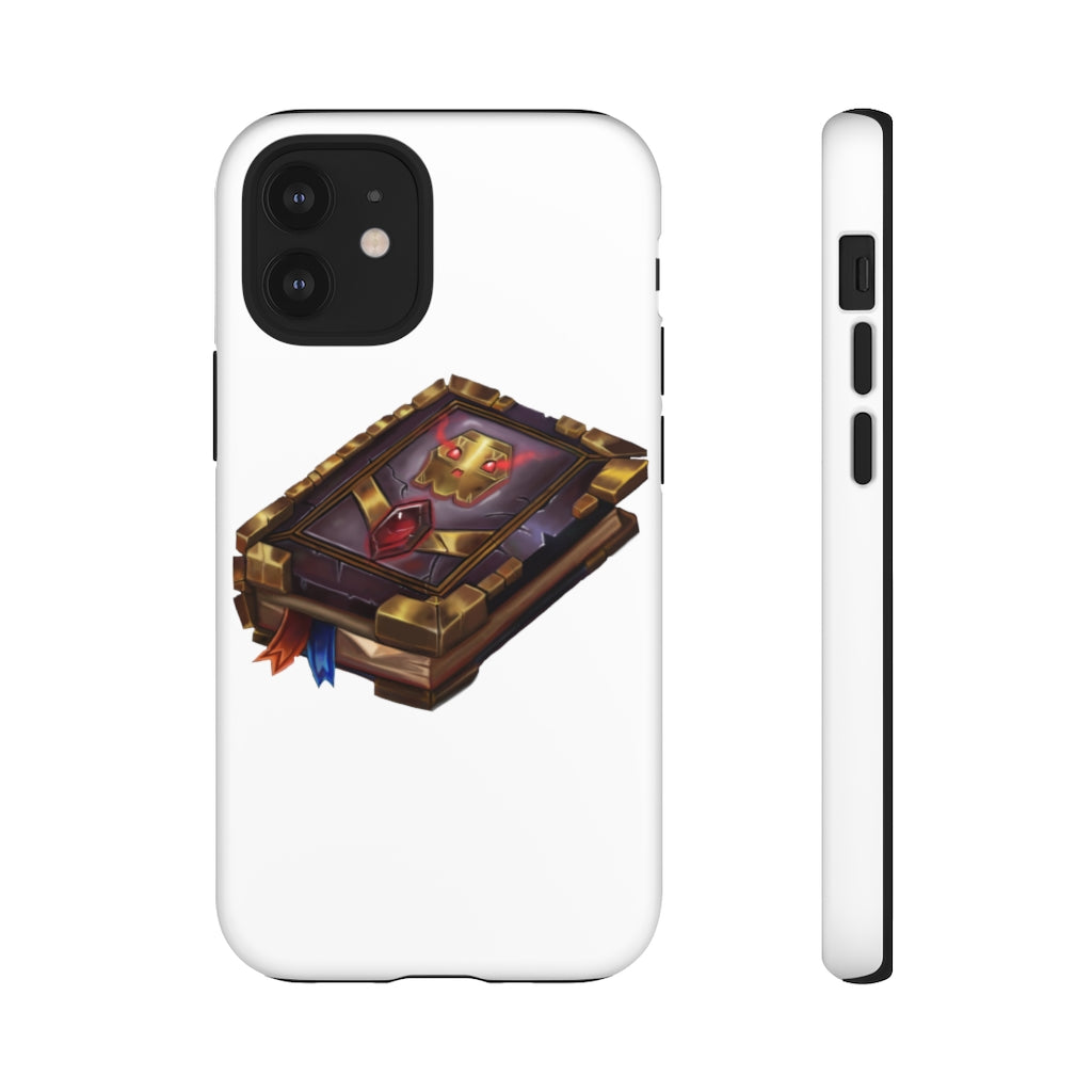 Magic Book Tough Case featuring a dual-layer design with a colorful photographic print, providing stylish protection for smartphones.