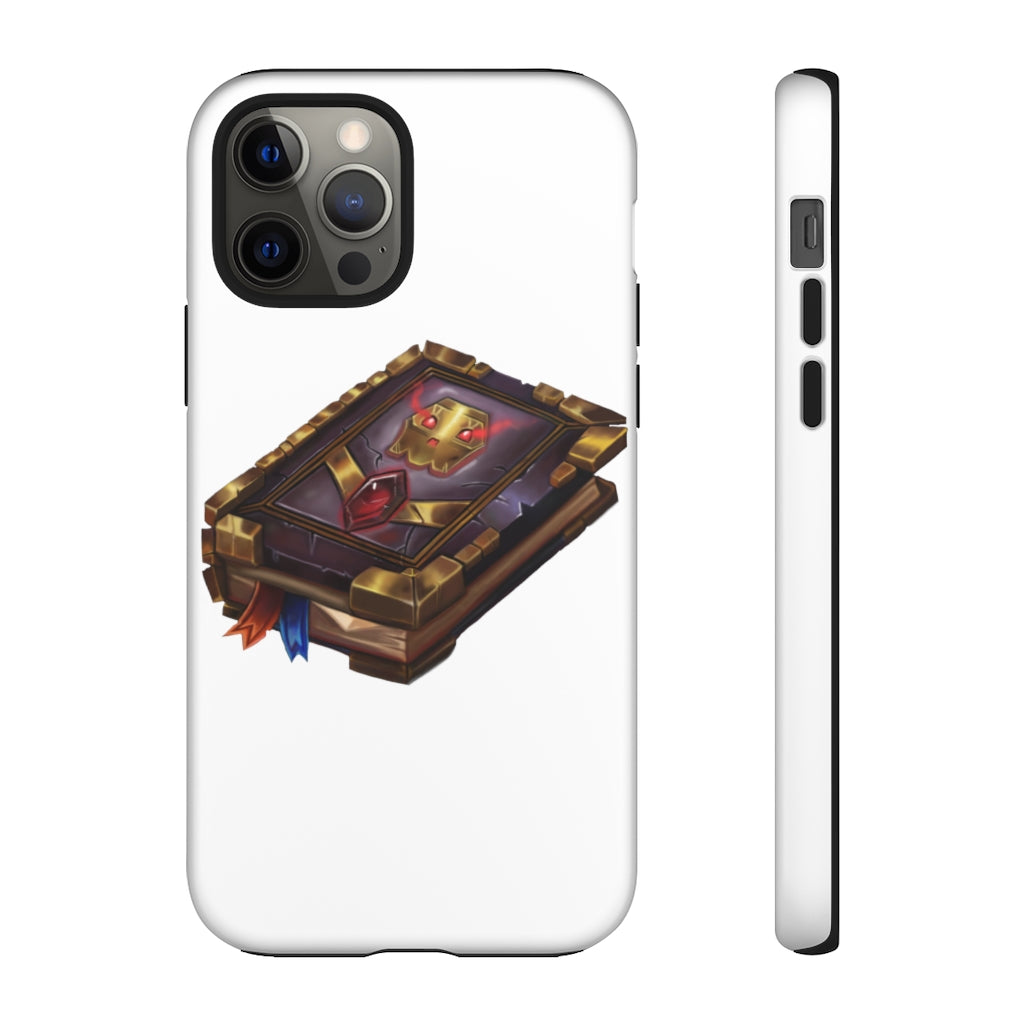 Magic Book Tough Case featuring a dual-layer design with a colorful photographic print, providing stylish protection for smartphones.