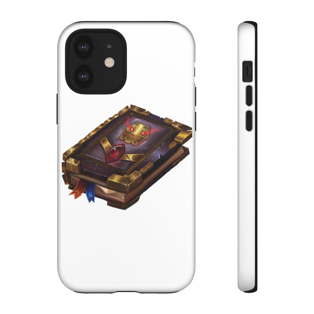 Magic Book Tough Case featuring a dual-layer design with a colorful photographic print, providing stylish protection for smartphones.