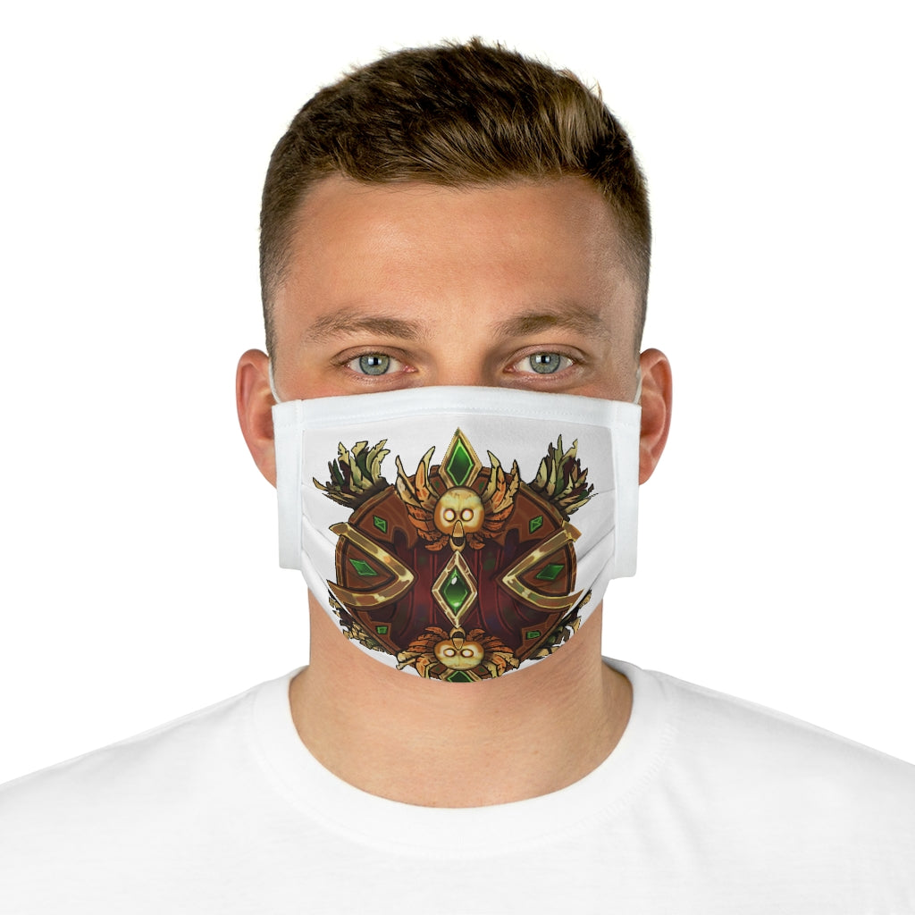 Magic Counter Shield Cotton Face Mask featuring customizable designs and 100% cotton fabric, showcasing its stylish and comfortable features.