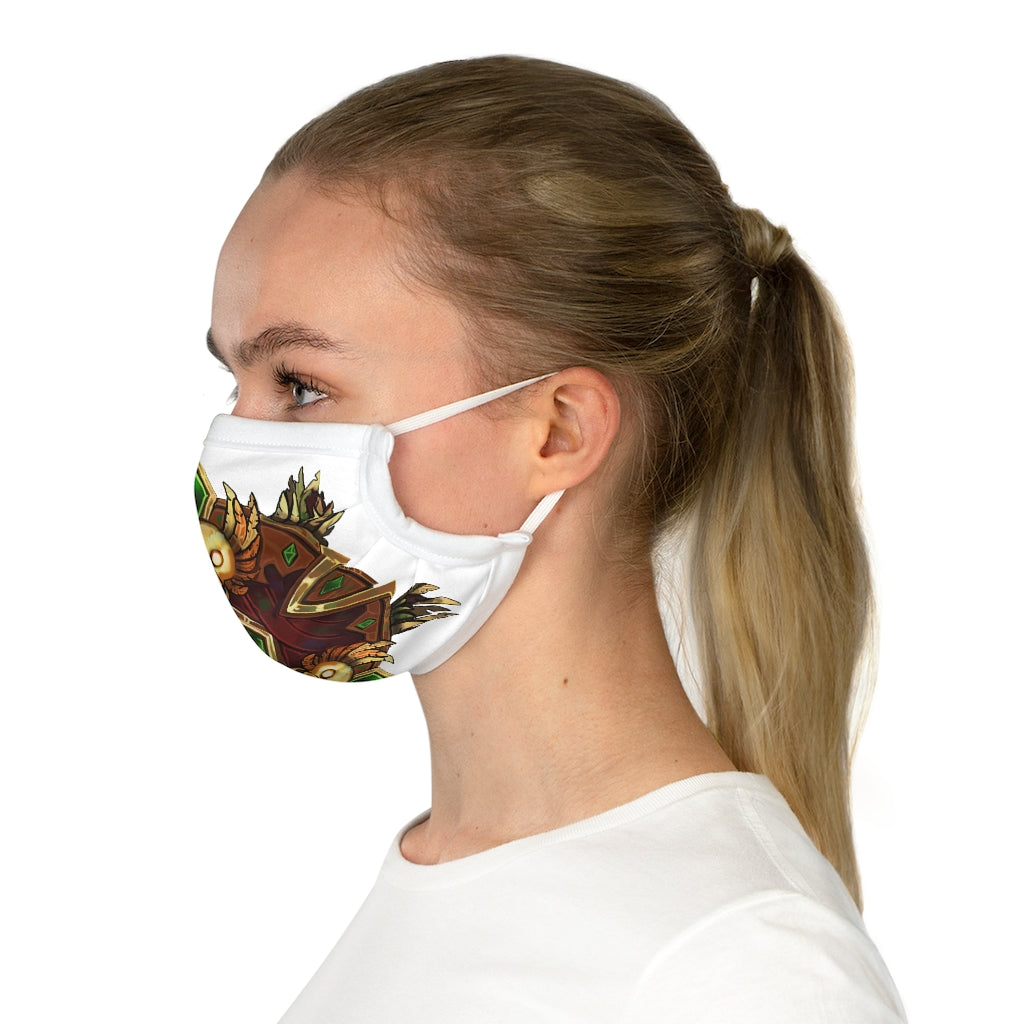 Magic Counter Shield Cotton Face Mask featuring customizable designs and 100% cotton fabric, showcasing its stylish and comfortable features.