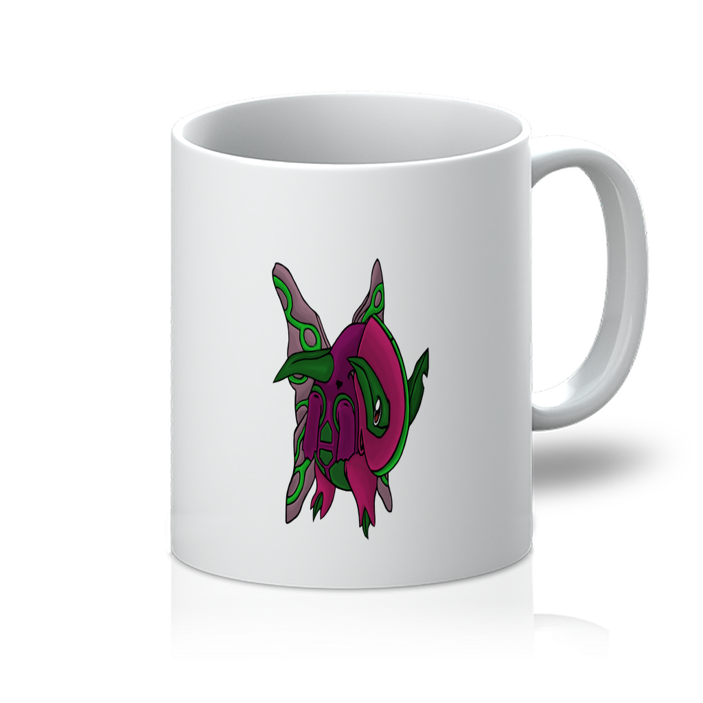 Maigetsu 11oz Mug featuring a flawless white surface ideal for vibrant sublimation designs.