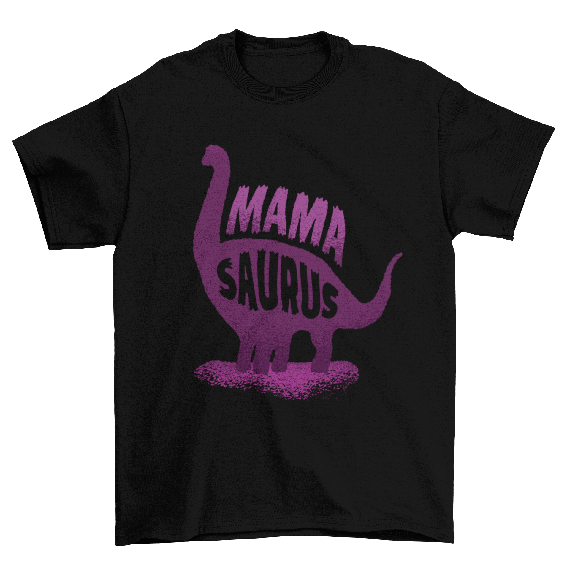 Mamasaurus t-shirt featuring a playful dinosaur graphic and the quote 'Mamasaurus' in vibrant colors.