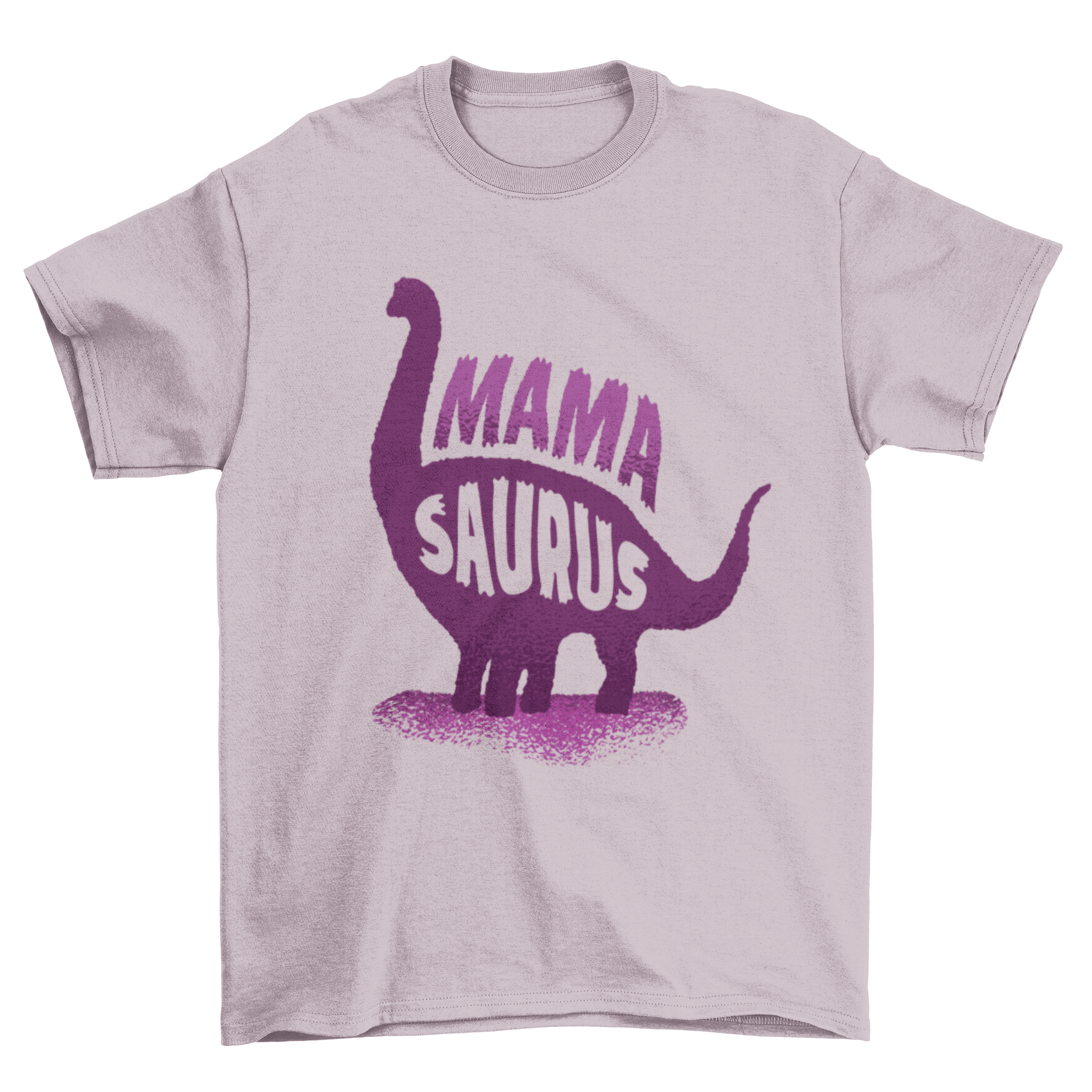 Mamasaurus t-shirt featuring a playful dinosaur graphic and the quote 'Mamasaurus' in vibrant colors.