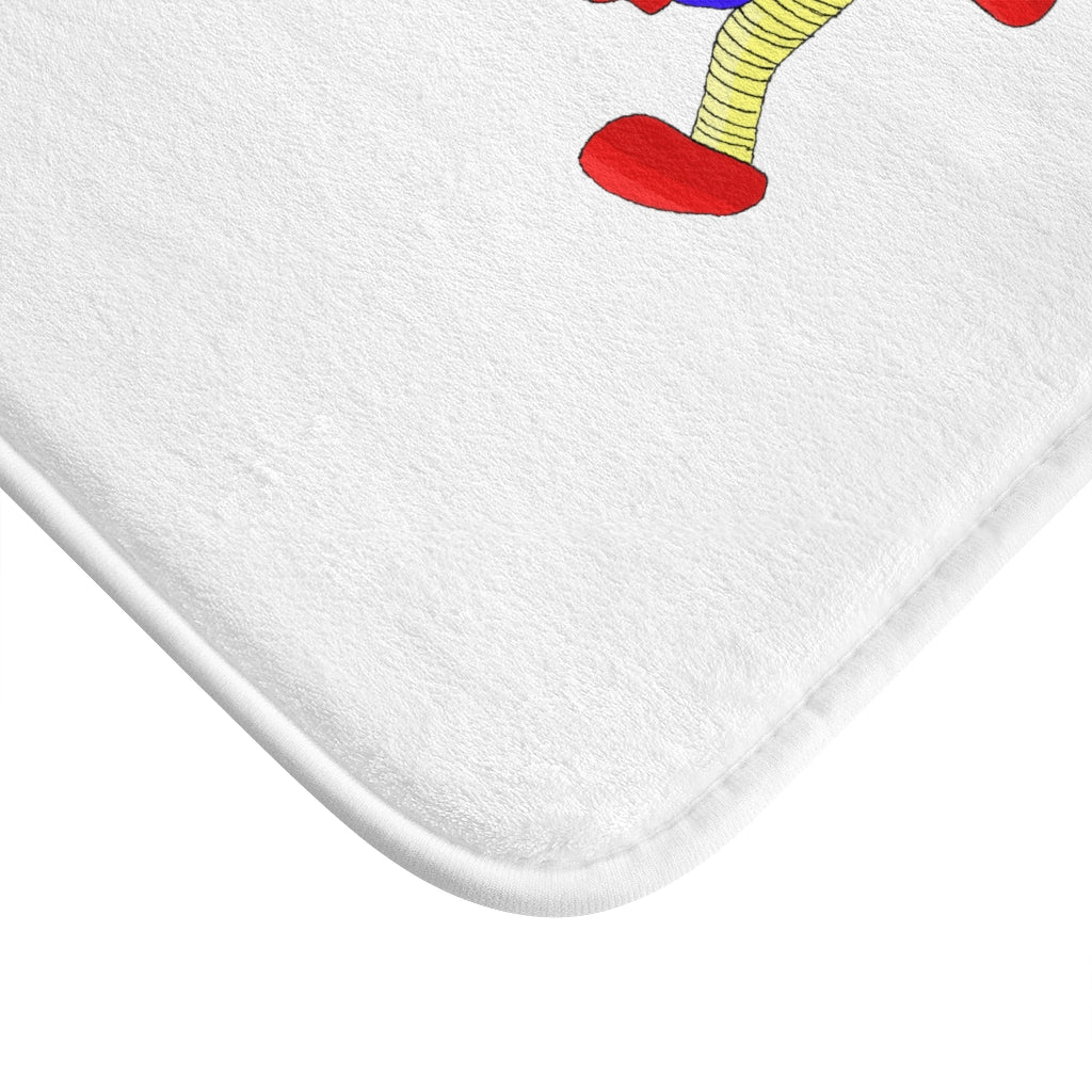 Megatare Bath Mat featuring soft microfiber material and anti-slip backing, available in two sizes.