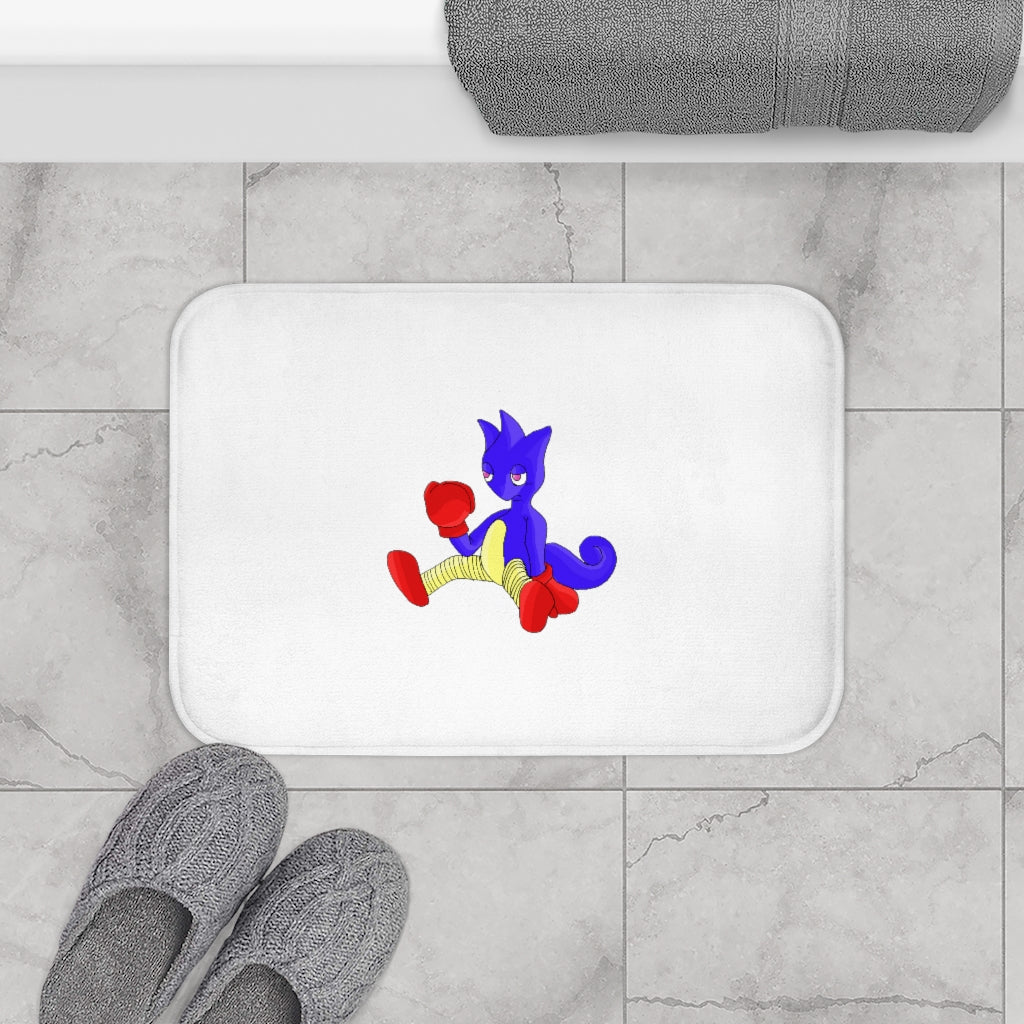 Megatare Bath Mat featuring soft microfiber material and anti-slip backing, available in two sizes.