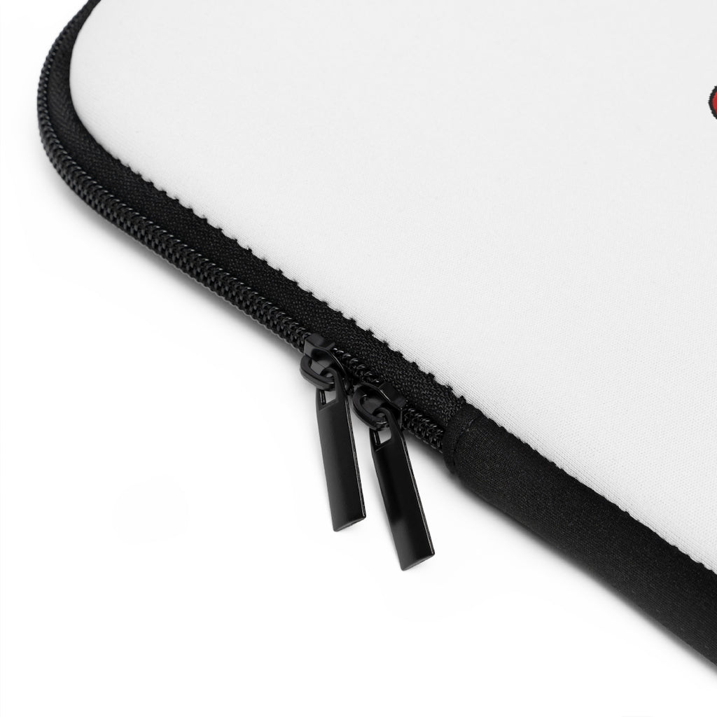 Mepamash Laptop Sleeve featuring a customizable front and solid black back, designed for protection and style.