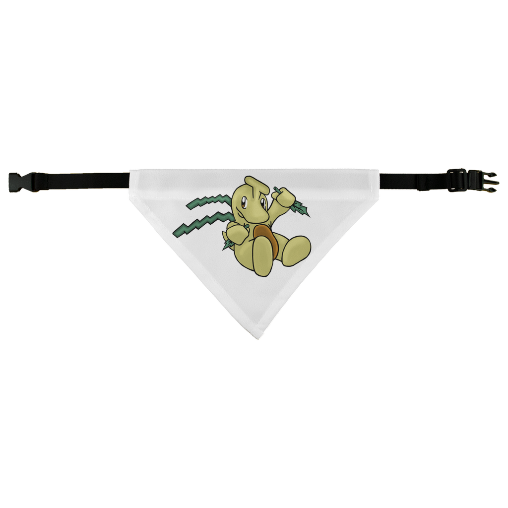 Mercardo Pet Bandana made of 100% polyester, featuring a classic design with an easy fastening strap, suitable for various pet sizes.