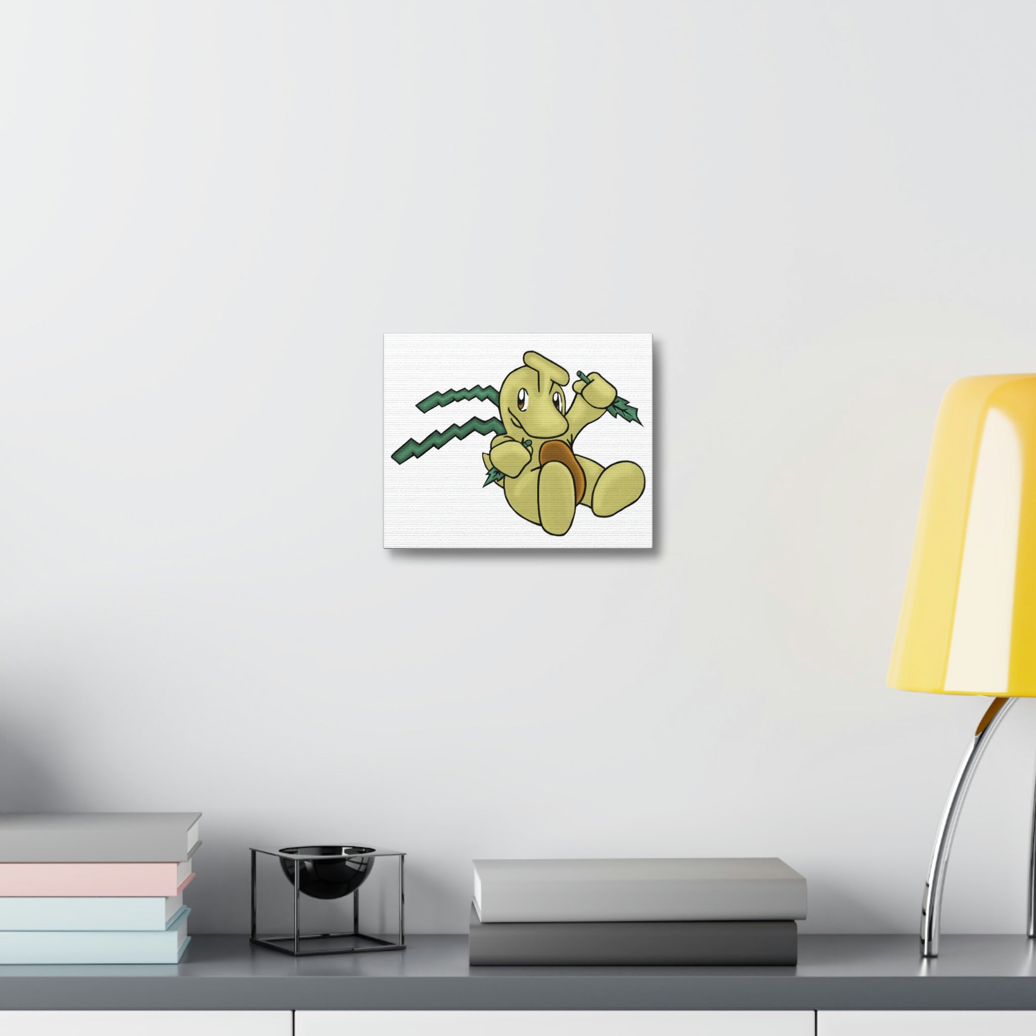 Mercardo Stretched Canvas featuring vibrant artwork on a durable wooden frame, perfect for indoor decoration.