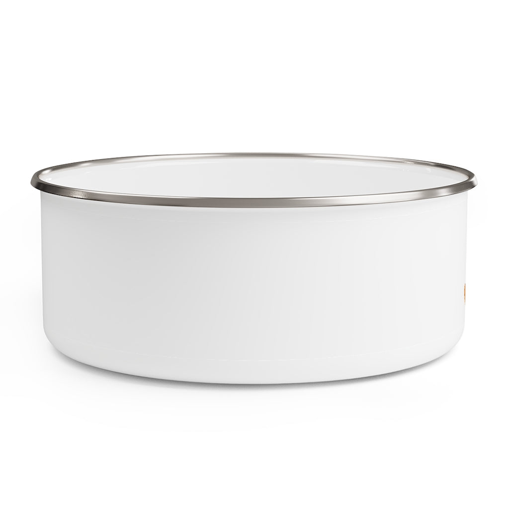 Mergilender Enamel Bowl featuring a stylish design, translucent lid, and anti-slip backing, available in three sizes.