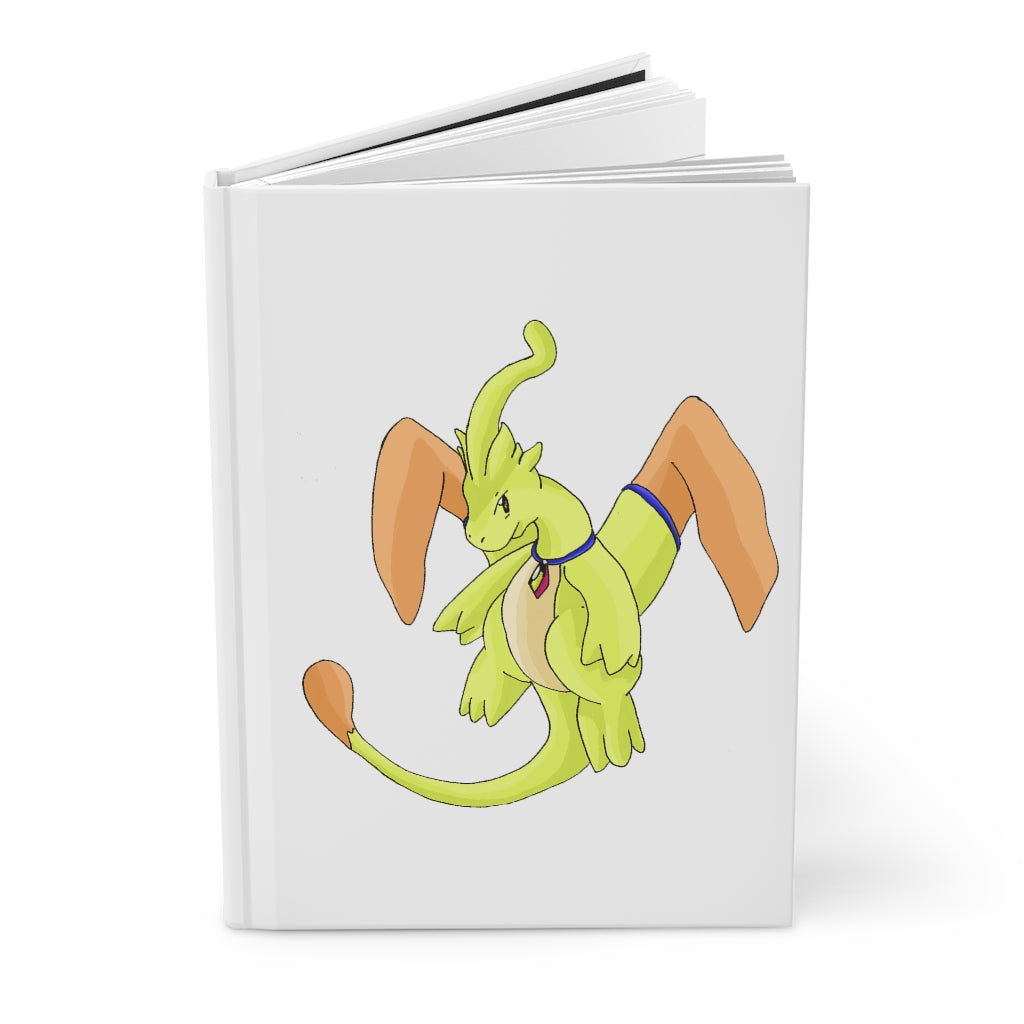 Mergilender Hardcover Journal Matte with customizable covers and lined pages, showcasing a sleek design.