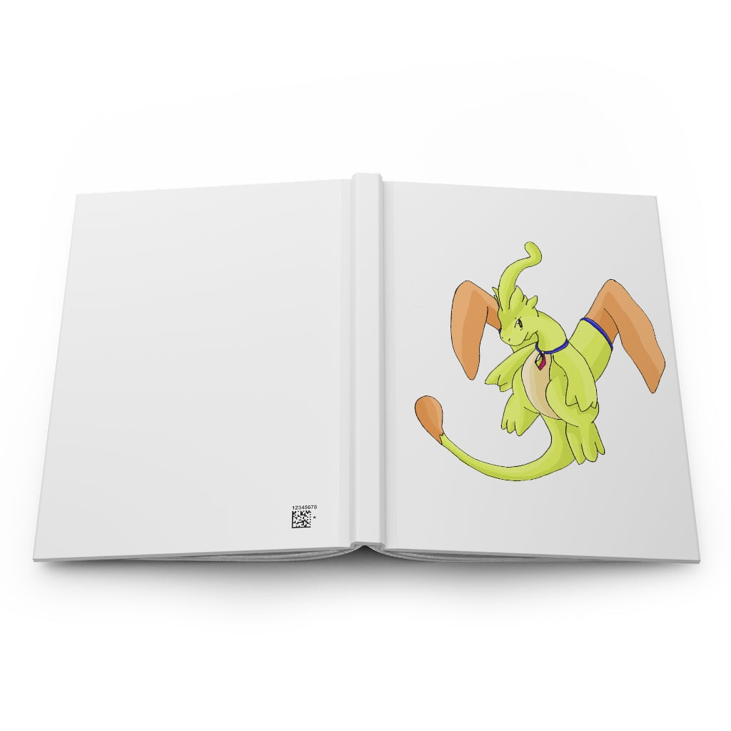 Mergilender Hardcover Journal Matte with customizable covers and lined pages, showcasing a sleek design.