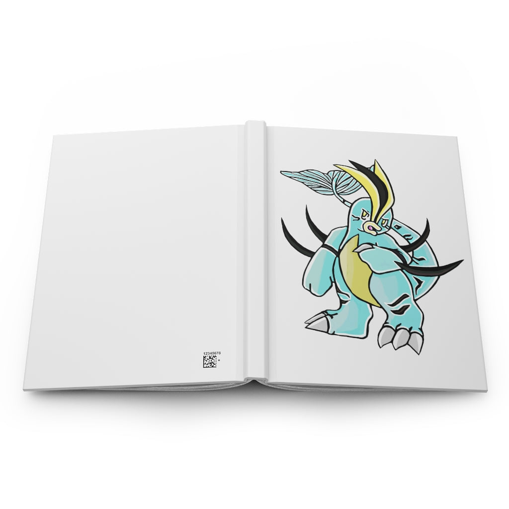 Mimatic Hardcover Journal Matte with customizable cover and lined pages, showcasing a stylish matte finish.