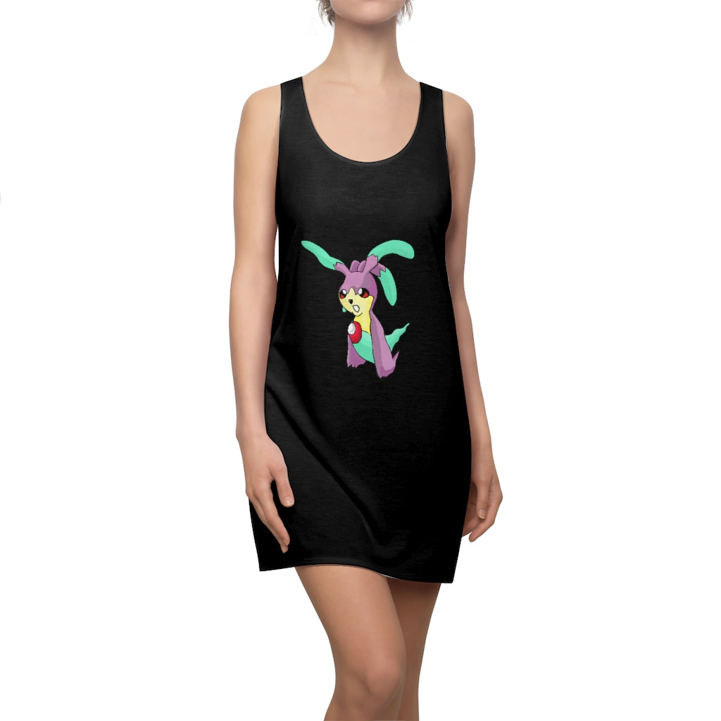 Molepha Women's Cut & Sew Racerback Dress featuring a stylish design and comfortable fit, perfect for casual outings.