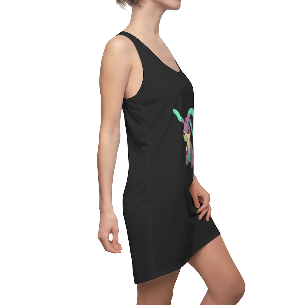 Molepha Women's Cut & Sew Racerback Dress featuring a stylish design and comfortable fit, perfect for casual outings.