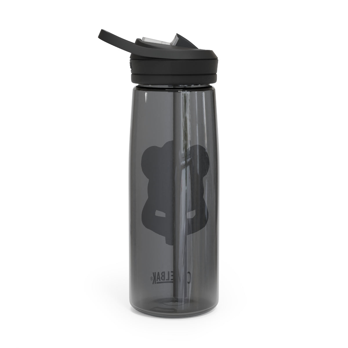 More Pug Coffee Please CamelBak Eddy® Water Bottle in 20oz and 25oz sizes, featuring a playful pug design and a durable Tritan™ body.