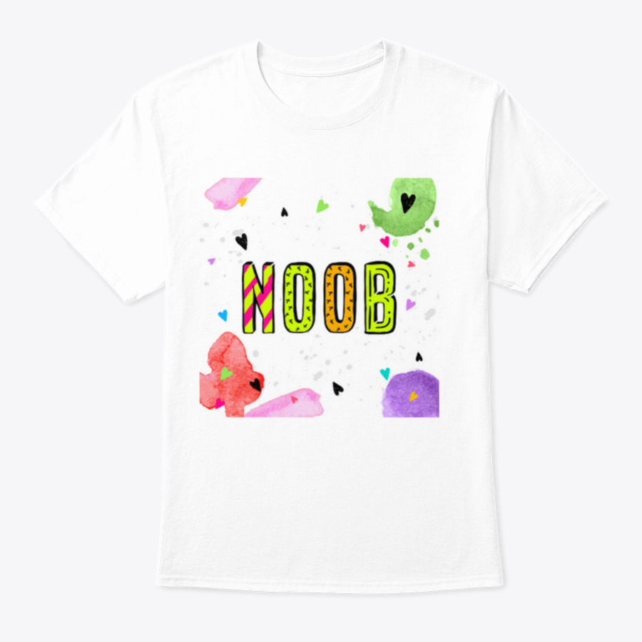 Motivation Slang Quotes T-shirt featuring a colorful doodle and watercolor design, made from soft cotton fabric.