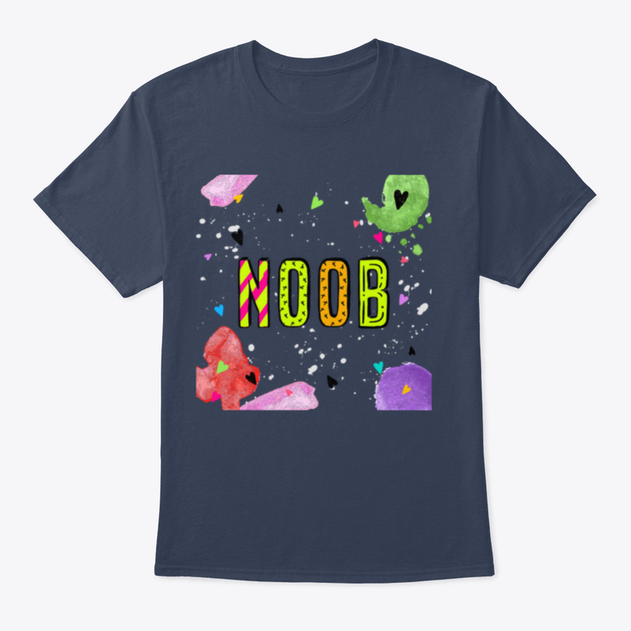 Motivation Slang Quotes T-shirt featuring a colorful doodle and watercolor design, made from soft cotton fabric.