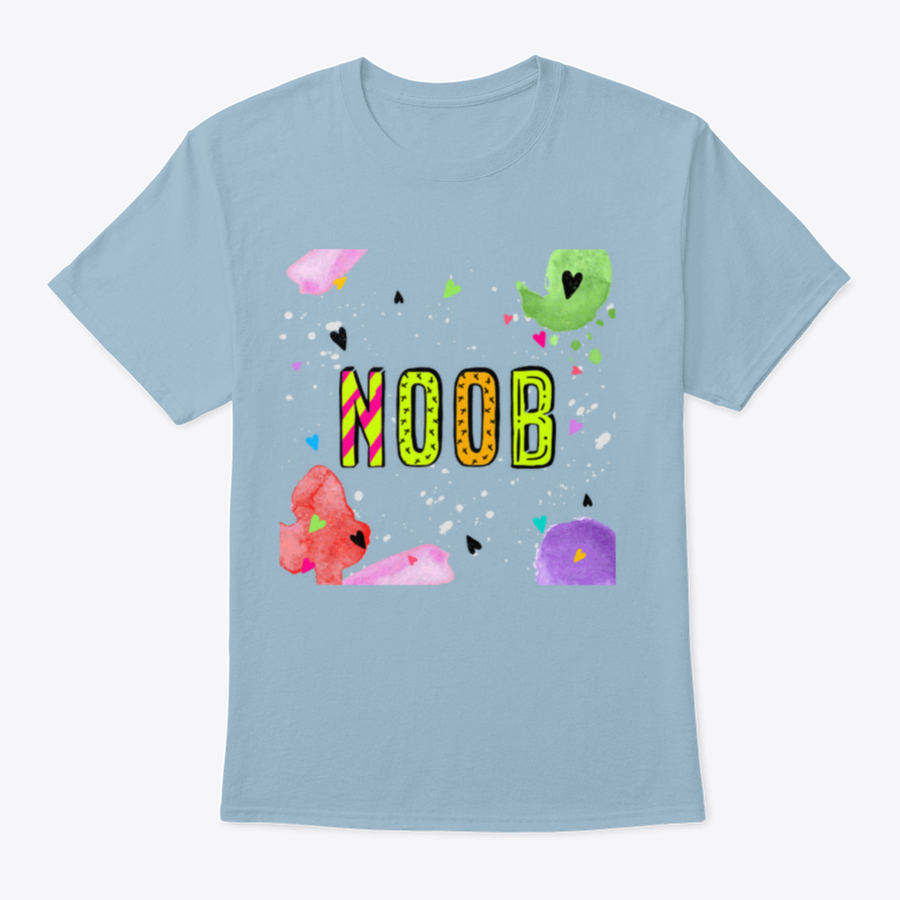 Motivation Slang Quotes T-shirt featuring a colorful doodle and watercolor design, made from soft cotton fabric.