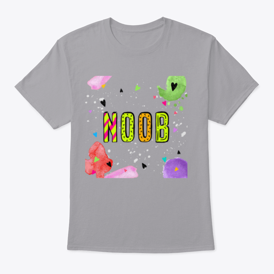 Motivation Slang Quotes T-shirt featuring a colorful doodle and watercolor design, made from soft cotton fabric.