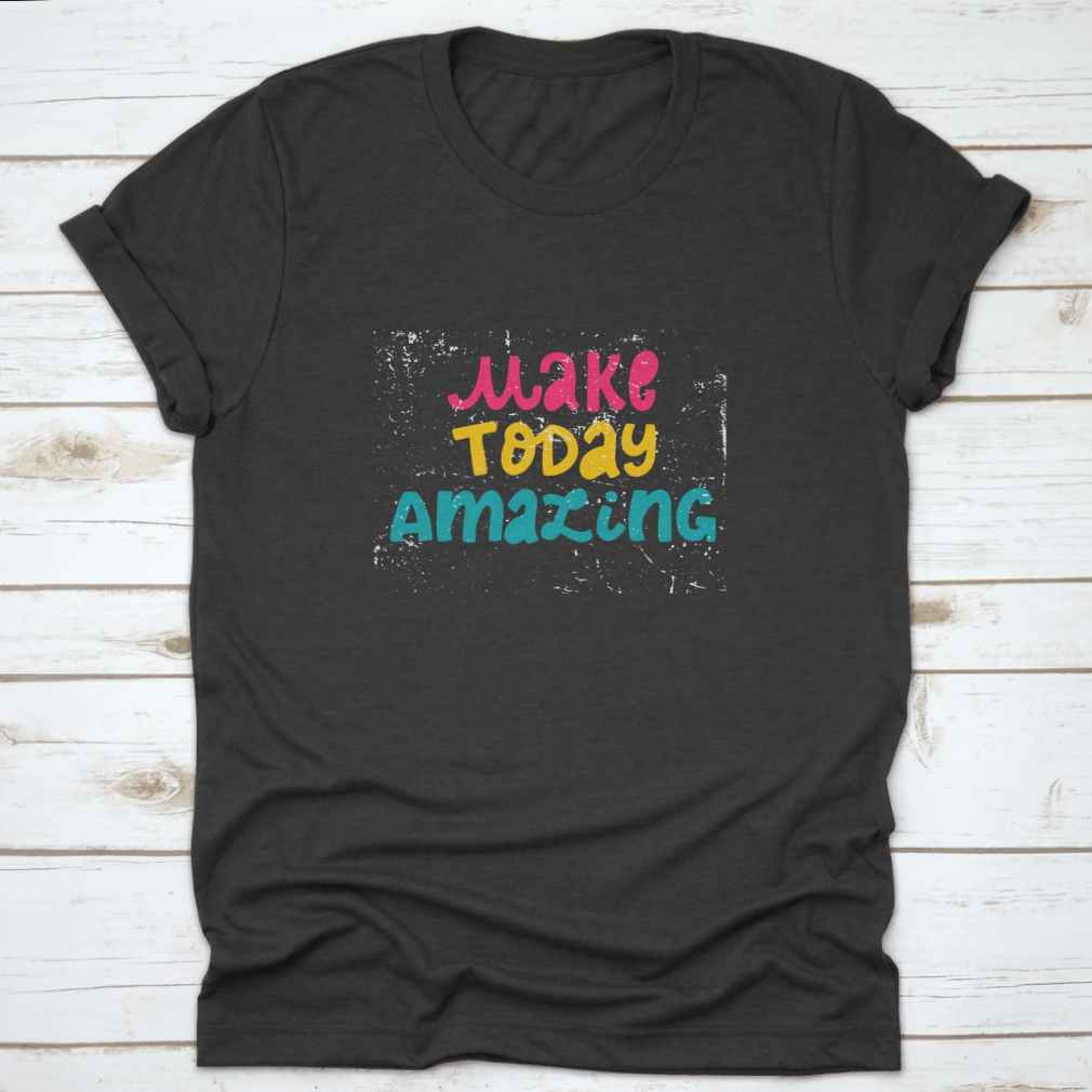 A comfortable cotton shirt featuring motivational quotes, perfect for work or casual wear.