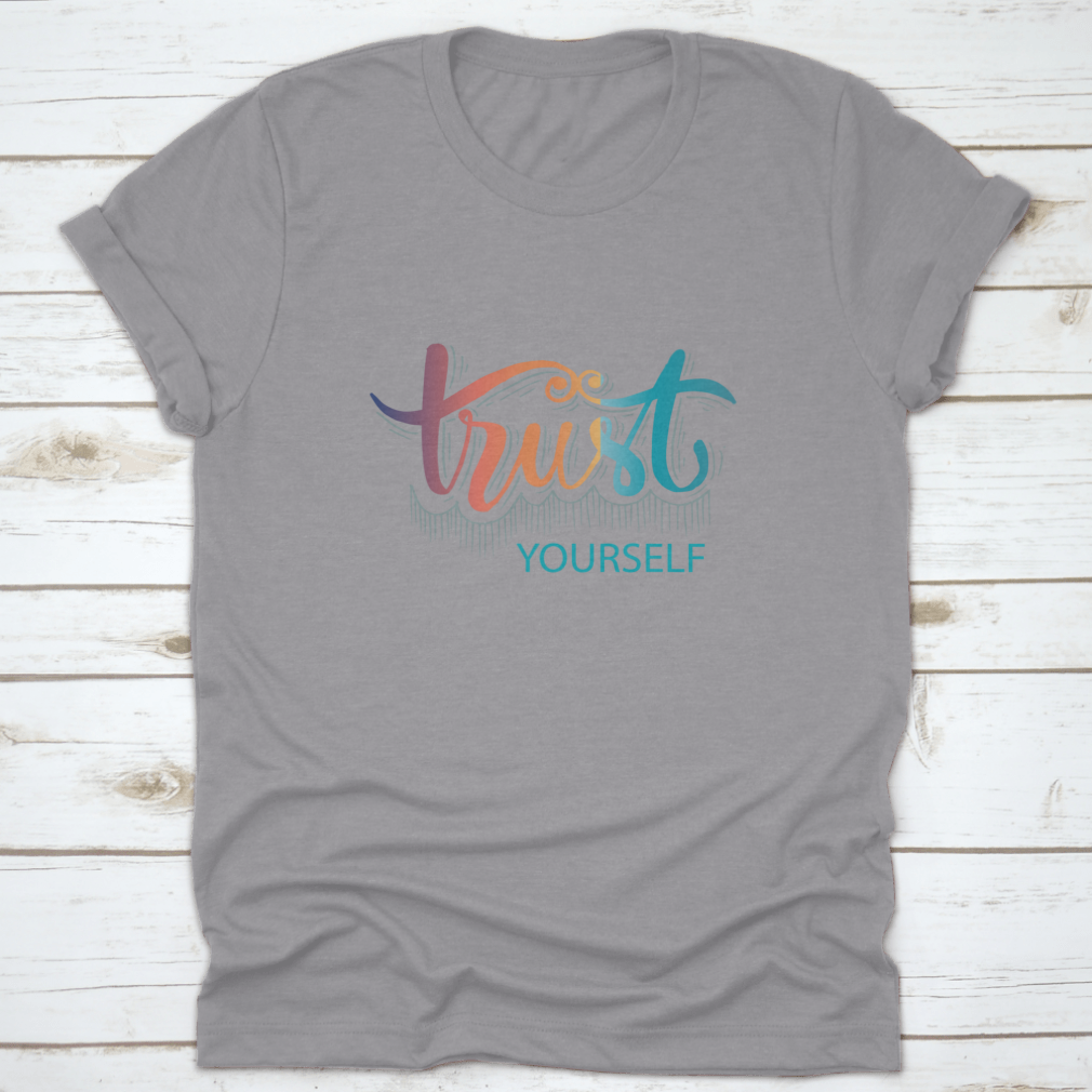 A stylish cotton shirt featuring motivational quotes in a nice font, perfect for casual wear and inspiration.