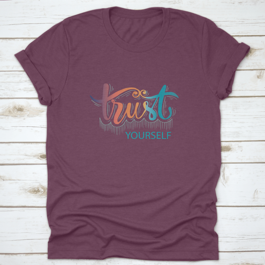 A stylish cotton shirt featuring motivational quotes in a nice font, perfect for casual wear and inspiration.