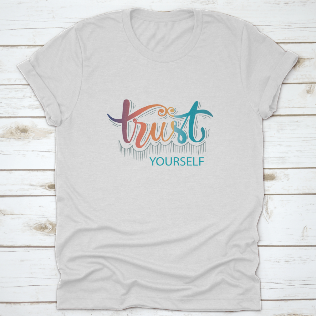 A stylish cotton shirt featuring motivational quotes in a nice font, perfect for casual wear and inspiration.