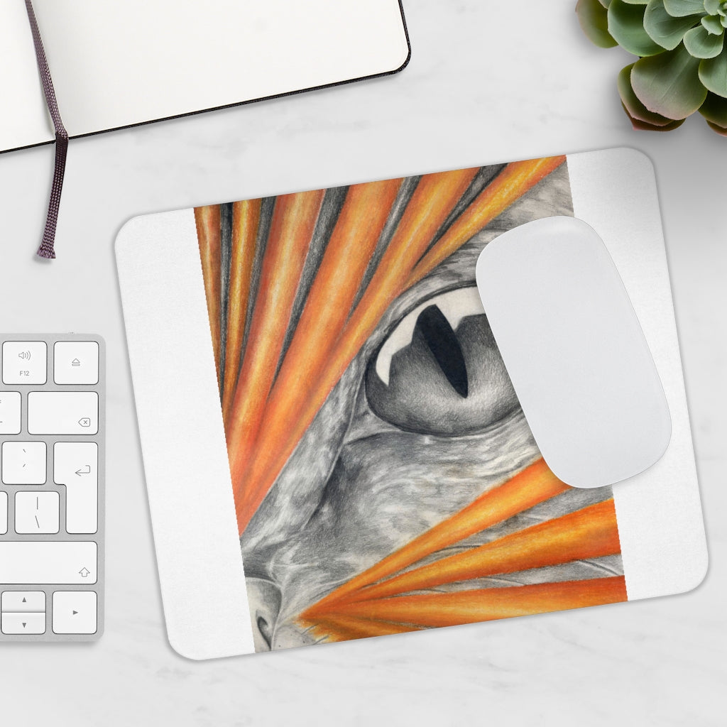 High-quality mousepad with personalized design, featuring a smooth surface and non-slip base, perfect for enhancing any desk.