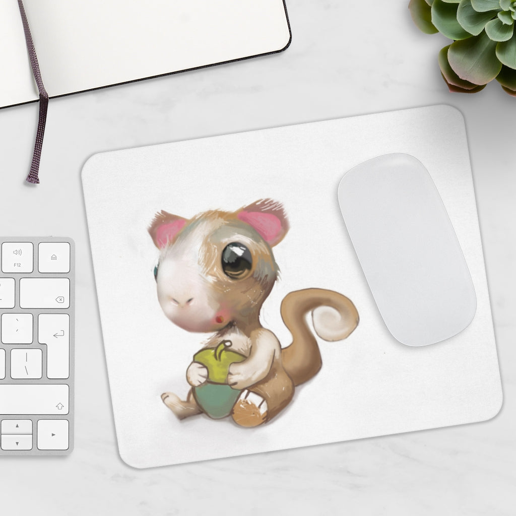 High-quality mousepad with a smooth surface and customizable design, featuring a non-slip base for stability.