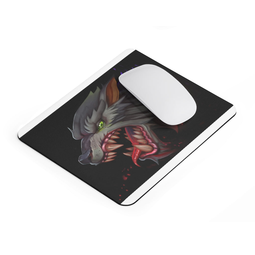 High-quality mousepad with a smooth Neoprene surface and customizable full print design, perfect for any desk.