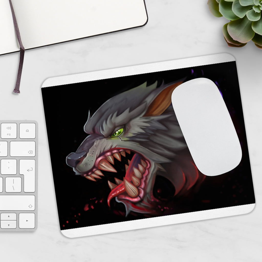 High-quality mousepad with a smooth Neoprene surface and customizable full print design, perfect for any desk.