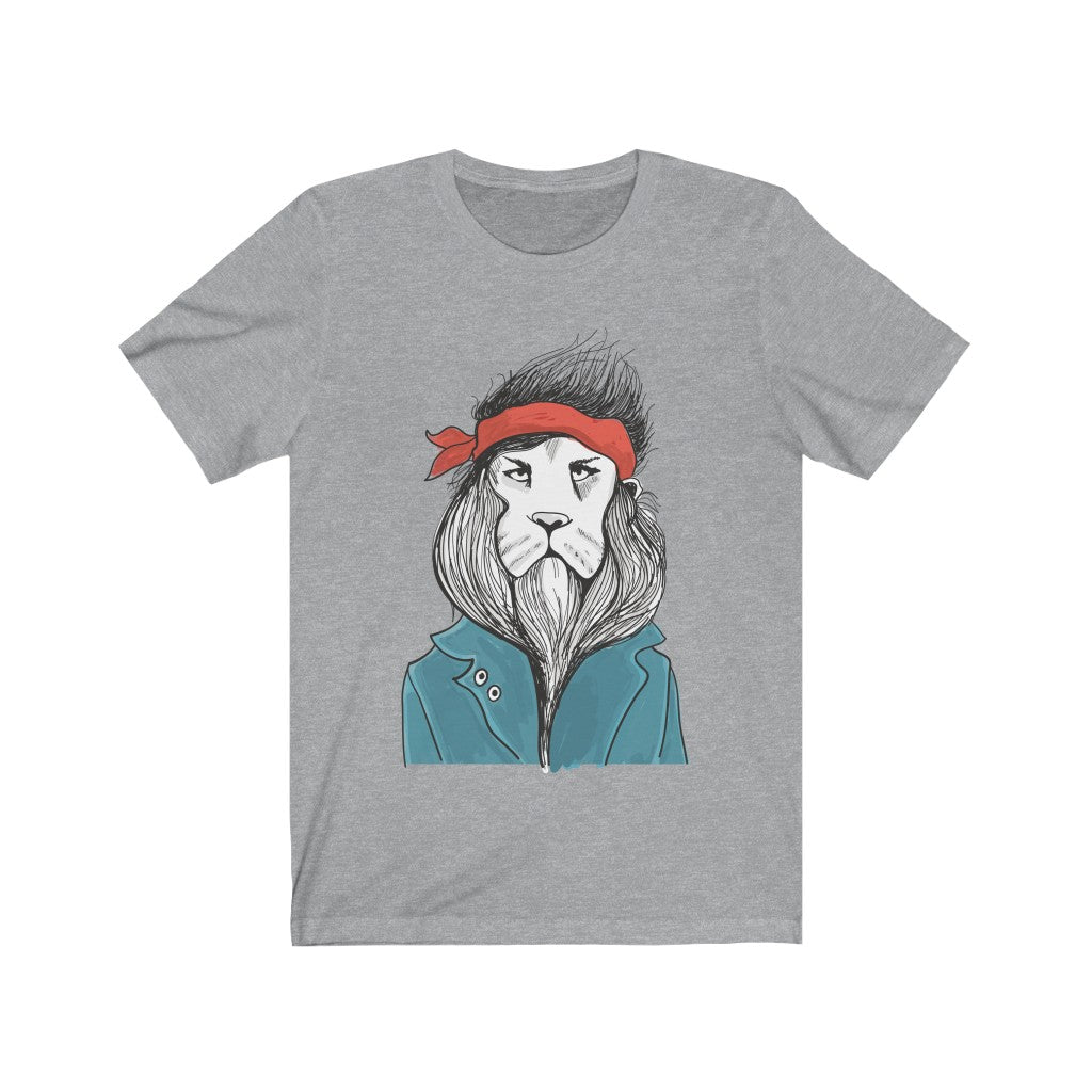 Mr Lion Graphic T-Shirt featuring a vibrant lion design on a soft cotton fabric, perfect for casual wear.