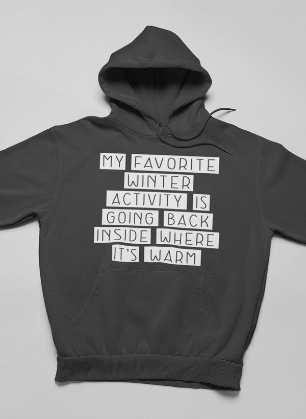 A stylish winter hoodie featuring a cozy fleece lining, adjustable hood, and unique artistic designs, perfect for cold weather wear.